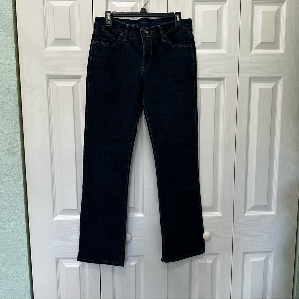 Women's Boot Cut Jeans - Dark Blue